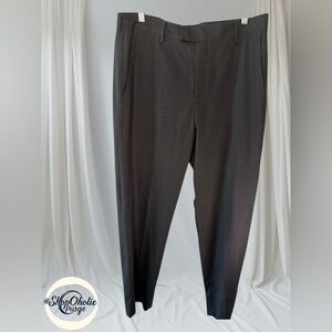 Kenneth Cole Black Dress pants size 34 trousers business classic